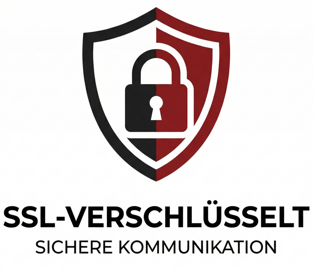 SSL-Sicherheitsbadge für Kanzleiwebseite – verschlüsselte Datenübertragung und Datenschutz